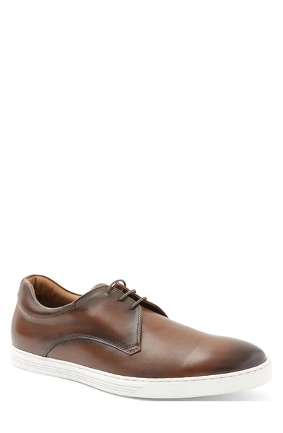 Bruno Magli Men's Colina Lace Up Derby Oxford Sneakers In Cognac