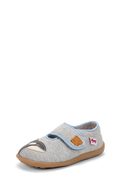 See Kai Run Cruz Slipper In Gray Jersey Orca