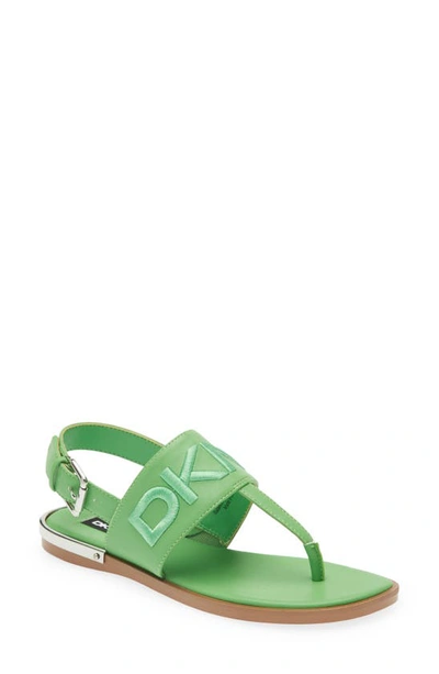 Dkny Amber Slingback Sandal In Lime