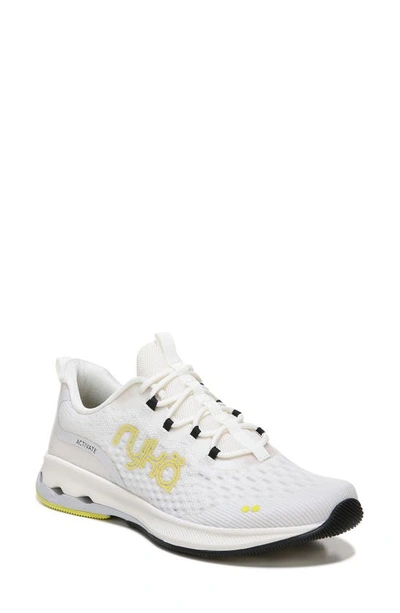 Ryka Activate Training Sneaker In Brilliant White