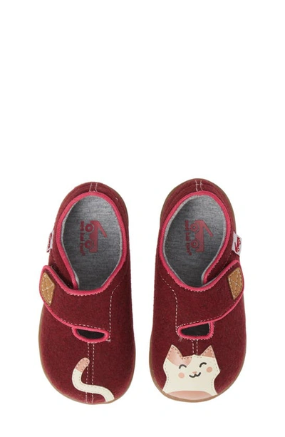 See Kai Run Kids' Cruz Slipper In Berry Kitty