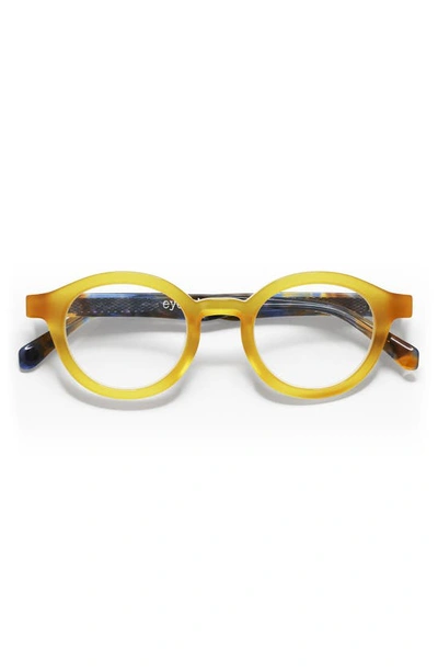 Eyebobs Tv Party 44mm Reading Glasses In Yellow/ Multi/ Clear