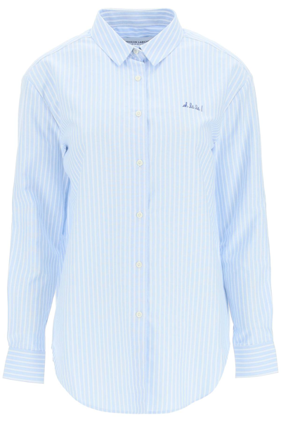 Maison Labiche Embroidered Saint-ger Shirt In Mixed Colours