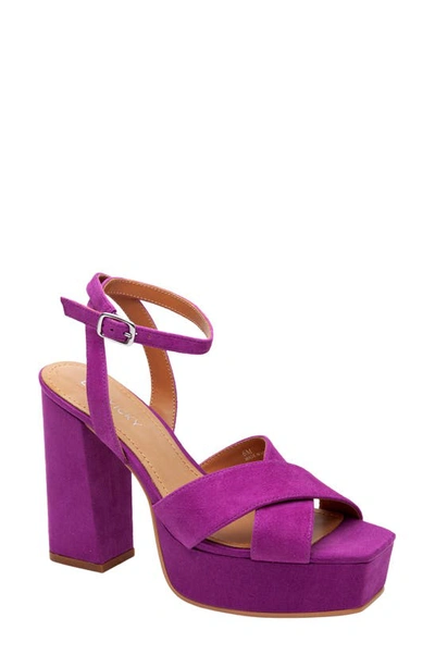 Lisa Vicky Jazz Platform Sandal In Orchid Flower