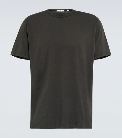 Our Legacy Box Cotton-jersey T-shirt In Black