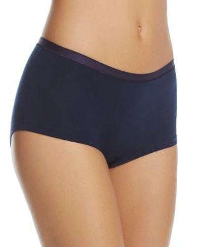 Hanro Soft Touch Boyshort In Ocean