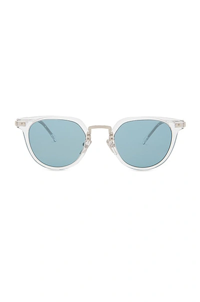 Prada 0pr 17ys Sunglasses In Polar Green