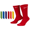 Nike Everyday Plus Cushioned Training Crew Socks In Rainbow/multi