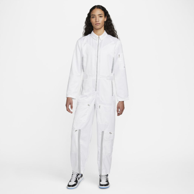 Jordan 23 Engineered Women's Flight Suit In White,white