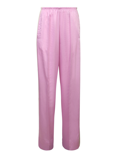 Palm Angels Side-stripe Track Pants In Pink