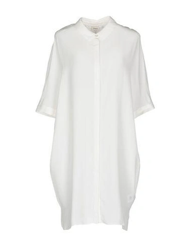 Charli Shirt Dress In White