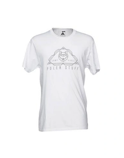 Poler T-shirt In White