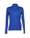 Bikkembergs Polo Shirt In Bright Blue
