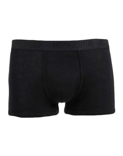 Moschino Underwear Boxers In Black
