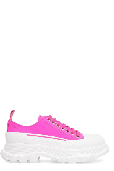 Alexander Mcqueen Chunky-sole Lace-up Trainers In Multiple Colours