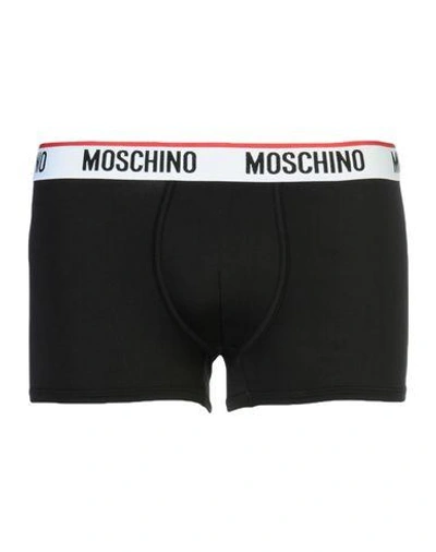 Moschino Underwear Boxer In Black
