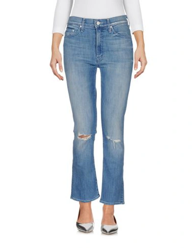 Mother Denim Pants In Blue