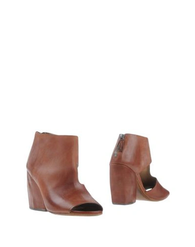 Marsèll Ankle Boot In Tan