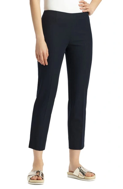 Lafayette 148 Jodhpur Cloth Cropped Lexington Pants In Black