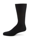 Falke Egyptian Cotton Dress Socks In Black