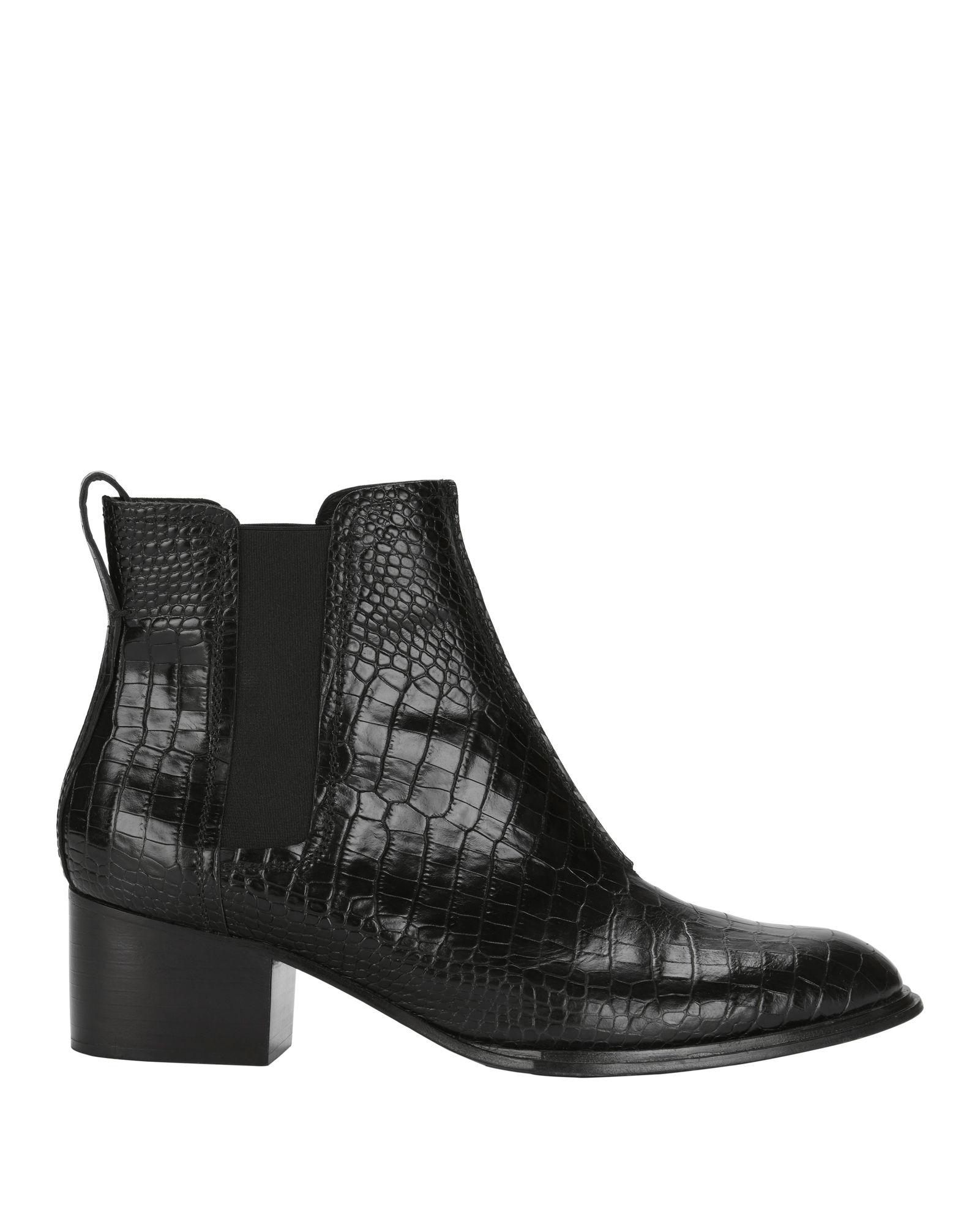 Rag & Bone Walker Croc-embossed Chelsea Booties | ModeSens