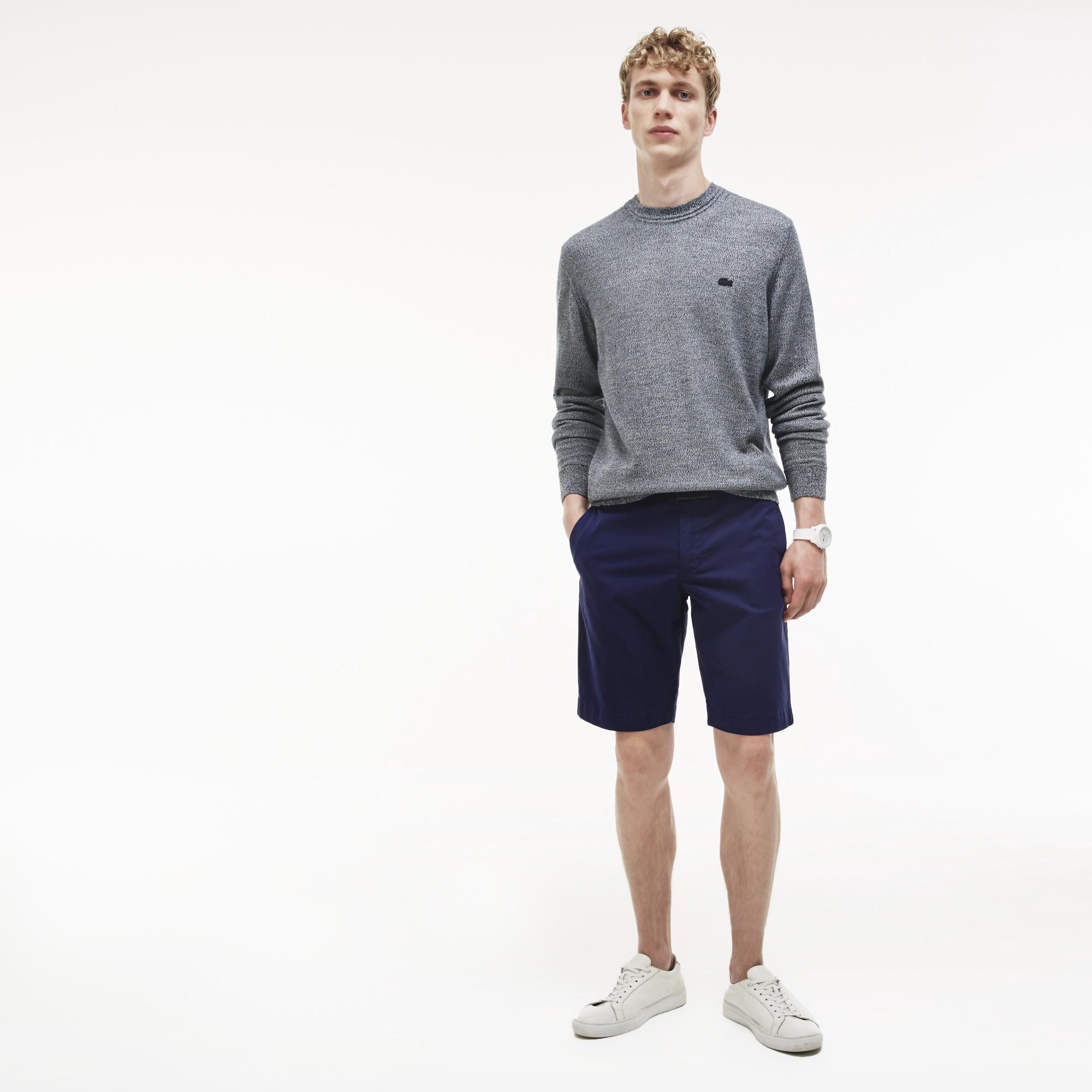 lacoste slim fit bermuda shorts
