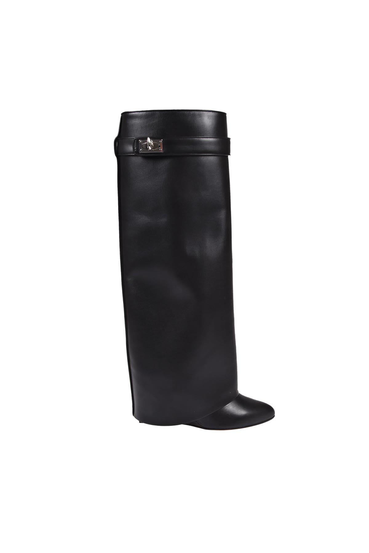 Givenchy Shark Lock Boots In Black | ModeSens