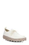 Asportuguesas By Fly London Chat Sneaker In Ivory/ Milky Hemp