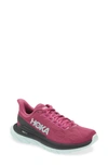 Hoka Mach 4 Running Shoe In Festival Fuchsia / Black