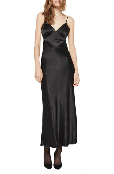 Bardot Malinda Maxi Slipdress In Black