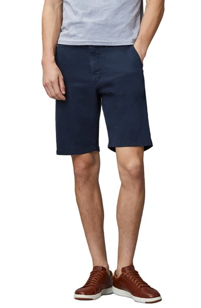 Dl1961 Jake Flat Front Chino Shorts In Prussian Blue