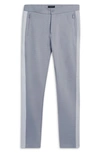 Bugatchi Comfort Cotton Blend Pants In Platinum