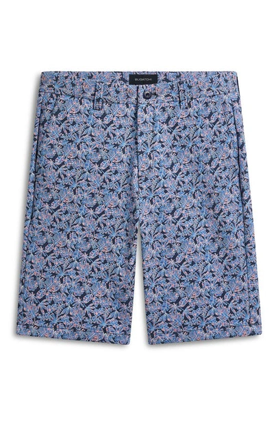 Bugatchi Men's Theo Ooohcotton Tech Shorts - Leaf In Navy