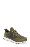 Adidas Originals Ultraboost 5.0 Dna Rubber-trimmed Primeknit Sneakers In Olive