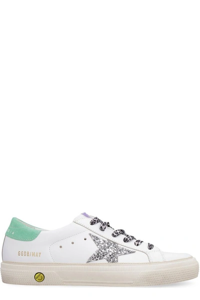 Golden Goose Kids Superstar Lace In White