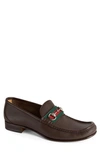 Gucci Wislet Horsebit Loafer In Cocoa-vrv