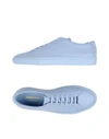 Common Projects Lace-up Shoes In Sky Blue