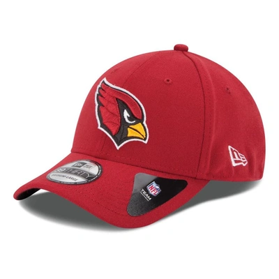 New Era Arizona Cardinals  39thirty Team Classic Flex Hat In Red