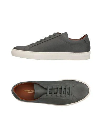 Common Projects Sneakers In Grey
