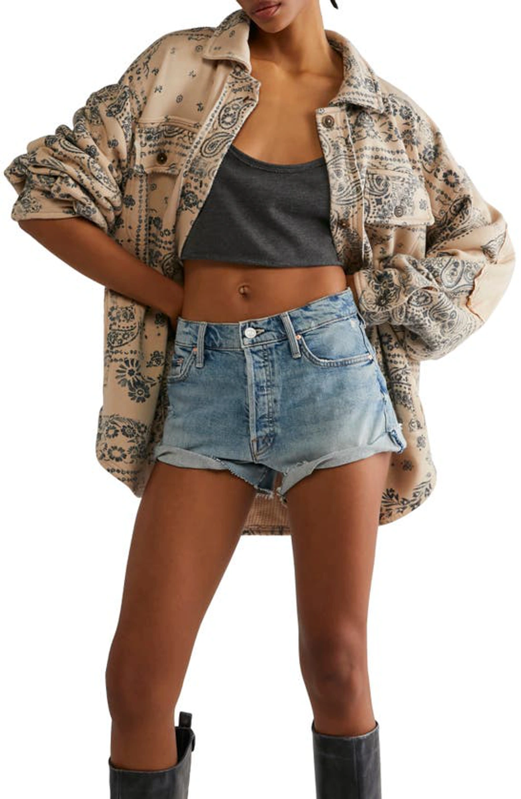 NWT orders Free People Ruby Bandana Jacket in