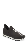 Dkny Jadyn Slip-on Sneaker In Black/ Silver