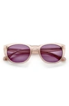 Gemma Heart Of Glass 52mm Cat Eye Sunglasses In Thistle