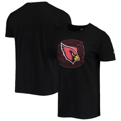 New Era Black Arizona Cardinals Stadium T-shirt