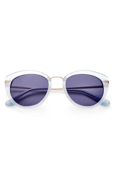 Gemma Let Her Dance 51mm Round Sunglasses In Pool