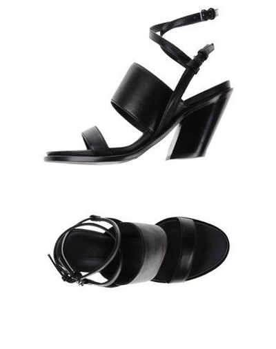 A.f.vandevorst Sandals In Black
