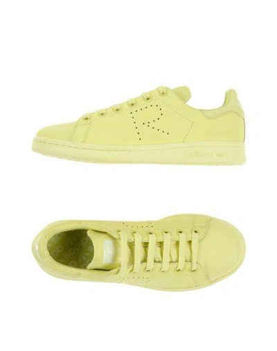 Adidas By Raf Simons Sneakers In Yellow