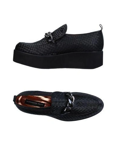 Alexander Smith Loafers In Black