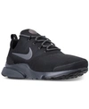 Nike Men's Presto Fly Running Sneakers From Finish Line In Black/anthracite-anthraci
