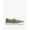 Vans Authentic 44 Dx Suede Trainers In Olive Suede