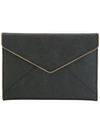 Rebecca Minkoff Leo Envelope Clutch In Black